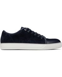 Lanvin - Dbb1 Leather & Suede Sneakers - Lyst