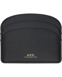 A.P.C. - Demi-Lune Card Holder - Lyst