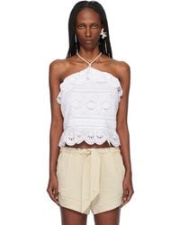 Isabel Marant - Prisha Lace Top - Lyst