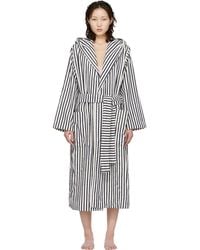 Tekla - Terry Hooded Bathrobe - Lyst