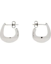 Lemaire - Curved Mini Drop Earrings - Lyst