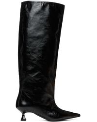 Ganni - Soft Slouchy High Shaft Boots - Lyst