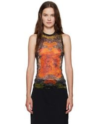 Jean Paul Gaultier - Khaki & 'The Médaillon' Tank Top - Lyst