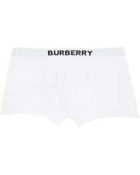 Burberry - Logo Boxers - Lyst