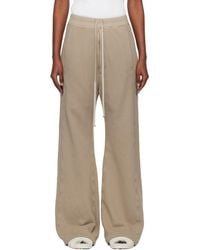 Rick Owens - Taupe Concordians Pusher Sweatpants - Lyst