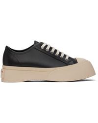 Marni - Calf Leather Sneakers - Lyst