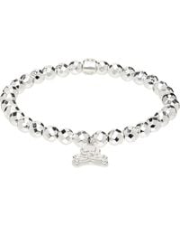 MASTERMIND WORLD - Mw Plating On Hematite Bracelet - Lyst