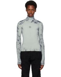 1017 ALYX 9SM - Gray Lace Spray Turtleneck - Lyst