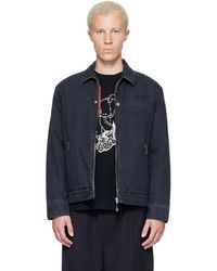 Undercover - Blouson Noir En Denim À Image Par Cindy Sherman - Lyst