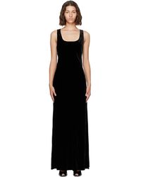 Rohe - Scoop-Neck Velvet Maxi Dress - Lyst