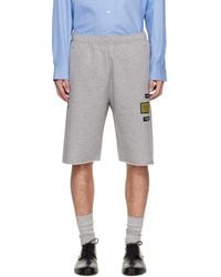 MM6 by Maison Margiela - Logo Patch Shorts - Lyst