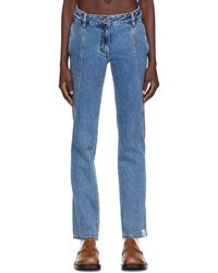 Adererror - Curved Seam Jeans - Lyst