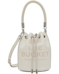 Marc Jacobs - ホワイト The Leather Bucket バッグ - Lyst