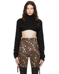 ANDREADAMO - Andreādamo Self-tie Turtleneck - Lyst