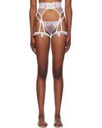 Agent Provocateur - Rosia Garter Belt - Lyst