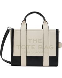 Marc Jacobs - オフホワイト＆ブラック The Colorblock Small トートバッグ - Lyst