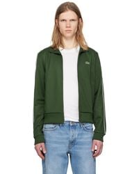 Lacoste - Paris Piqué Zip-Up Track Jacket - Lyst