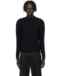 Ernest W. Baker - Mock Neck Cable-Knit Sweater - Lyst