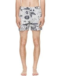 Vivienne Westwood - Classic Boxer Swim Shorts - Lyst