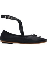 Repetto - Ballerines Sophia Noires À Bride De Style Ceinture - Lyst