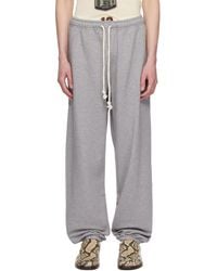 Acne Studios - グレー ロゴパッチ スウェットパンツ - Lyst