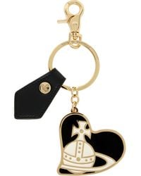 Vivienne Westwood - Orb Heart Keychain - Lyst
