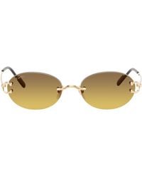 Cartier - Classic C Motif Sunglasses - Lyst
