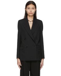 acne black blazer
