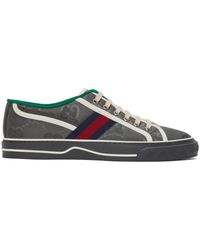 Gucci Synthetic Off The Grid High Top Tennis 1977 in Grey (Gray 