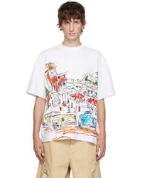 Jacquemus - La Casaコレクション ホワイト Le T-shirt Largo Tシャツ - Lyst
