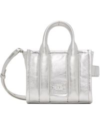 Marc Jacobs - 'the Shiny Crinkle Leather Mini Tote Bag' Tote - Lyst