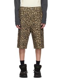 Bluemarble - Leopard Shorts - Lyst