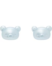 Jiwinaia - Très Grandes Boucles D'Oreilles À Fermoir Sphérique Édition Rilakkuma - Lyst