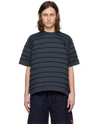Sunnei - Striped T-Shirt - Lyst