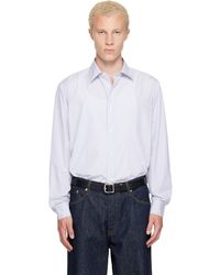 Burberry - Relaxed Fit Striped Cotton Shirt - Lyst