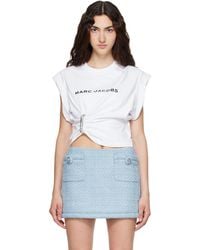 Marc Jacobs - Pop J Marc Logo Drape Seam T-Shirt - Lyst