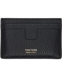 Tom Ford - Grain Leather Classic Card Holder - Lyst