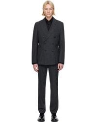 BOSS - グレー スリムフィット スーツ - Lyst