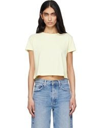Agolde - Adine Shrunken T-Shirt - Lyst