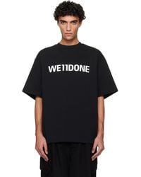 we11done - Large Basic Logo T-Shirt - Lyst
