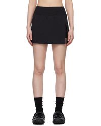 The North Face - Black Arque Mini Skirt - Lyst