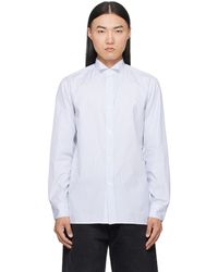 Maison Margiela - Striped Cotton Shirt - Lyst