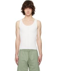 Dries Van Noten - Rib Knit Tank Top - Lyst