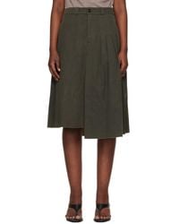 Our Legacy - Origami Midi Skirt - Lyst