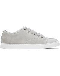 Lanvin - Dbb1 Suede & Patent Leather Sneakers - Lyst