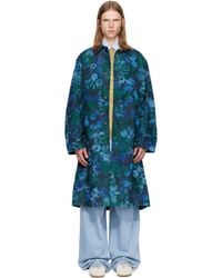 Dries Van Noten - Floral Jacquard Coat - Lyst