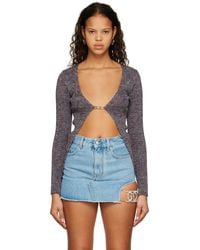 Gcds - Multicolor Clip Cardigan - Lyst