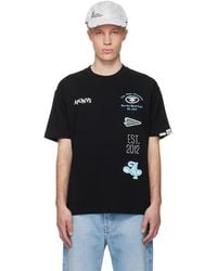 Aape By A Bathing Ape - 'Aapeunvs' Multi-Logo T-Shirt - Lyst