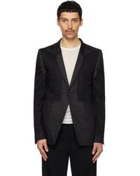 Rick Owens - Temple Fogpocket Soft Soft Blazer - Lyst