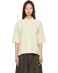 YMC - Off- Marianne Shirt - Lyst